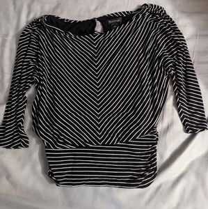 Whbm striped shirt